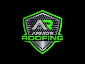 Armor Roofing  logo design by BrainStorming