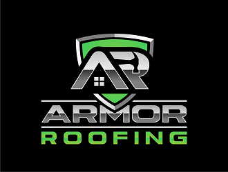 Armor Roofing  logo design by haze