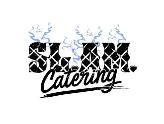 SL.AM. Catering logo design by uttam