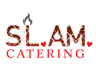 SL.AM. Catering logo design by MonkDesign