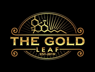 THE GOLD LEAF logo design by Aelius