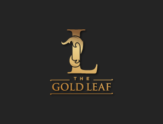 THE GOLD LEAF logo design by torresace