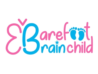 Barefoot Brainchild logo design by MAXR