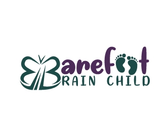 Barefoot Brainchild logo design by NikoLai
