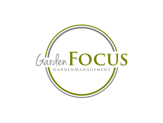 GardenFocus GardenManagement  logo design by bricton