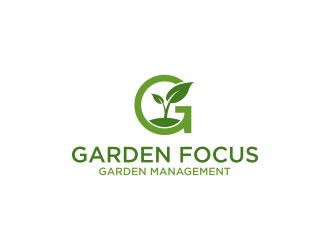 GardenFocus GardenManagement  logo design by ammad