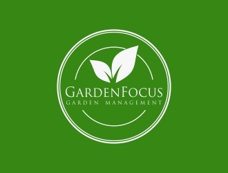 GardenFocus GardenManagement  logo design by berkahnenen