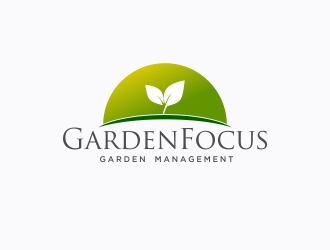 GardenFocus GardenManagement  logo design by berkahnenen
