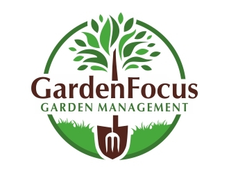GardenFocus GardenManagement  logo design by ruki