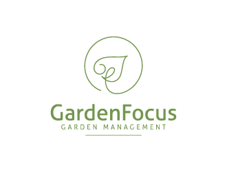 GardenFocus GardenManagement  logo design by hwkomp