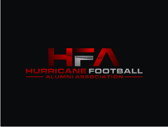 Hurricane Football Alumni Association  logo design by bricton