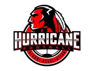 Hurricane Football Alumni Association  logo design by daywalker