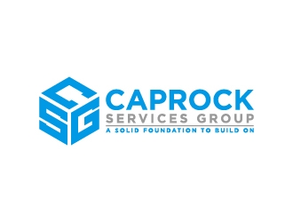 CapRock Services Group logo design by BrainStorming
