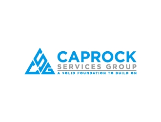CapRock Services Group logo design by BrainStorming