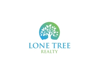 Lone Tree Realty logo design by N3V4