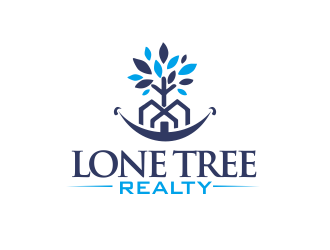 Lone Tree Realty logo design by YONK