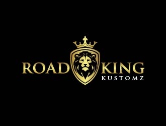 Road King Kustomz logo design by shravya