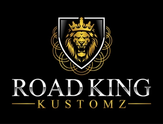 Road King Kustomz logo design by MAXR