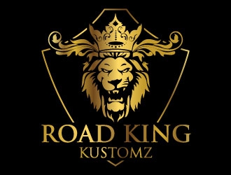 Road King Kustomz logo design by Suvendu