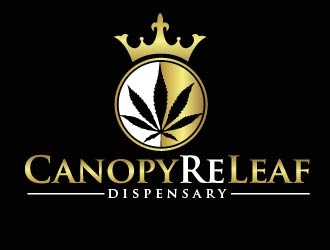 Canopy ReLeaf Dispensary logo design by shravya