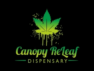 Canopy ReLeaf Dispensary logo design by ruki
