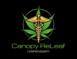 Canopy ReLeaf Dispensary logo design by uttam