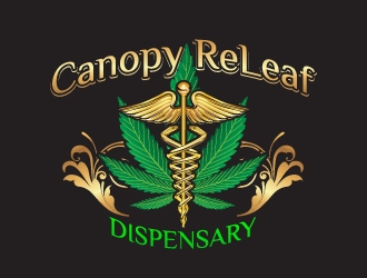 Canopy ReLeaf Dispensary logo design by uttam