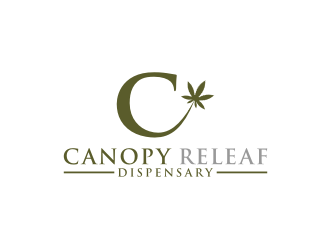 Canopy ReLeaf Dispensary logo design by bricton