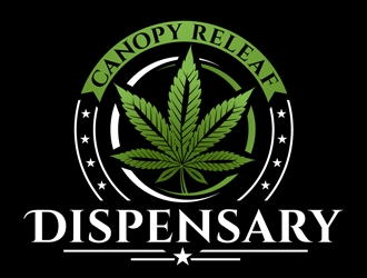 Canopy ReLeaf Dispensary logo design by DreamLogoDesign