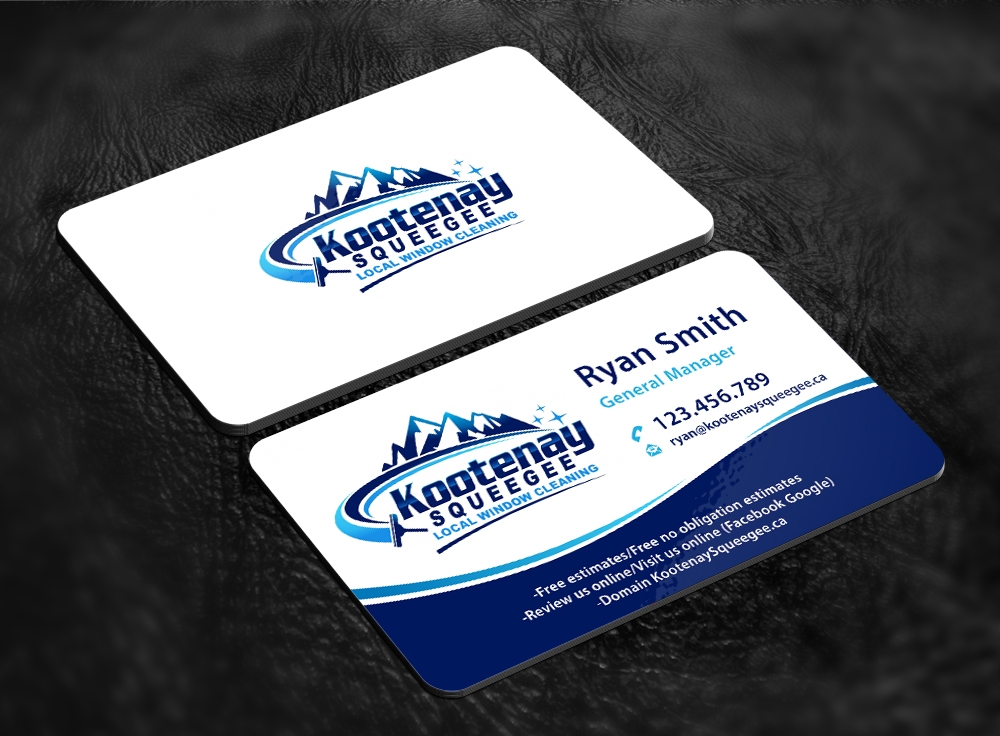 Kootenay Squeegee logo design by abss