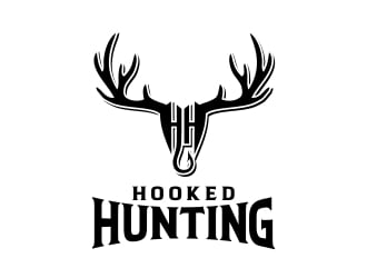 HookedHunting logo design by excelentlogo
