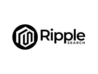 RippleSearch logo design by sanworks