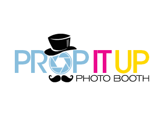 Prop It Up Photo Booth logo design by kunejo