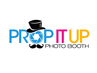 Prop It Up Photo Booth logo design by kunejo
