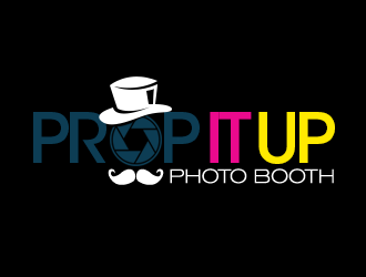Prop It Up Photo Booth logo design by kunejo