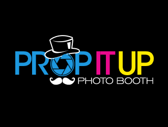 Prop It Up Photo Booth logo design by kunejo