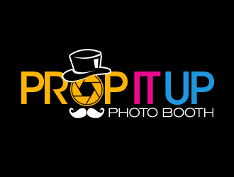 Prop It Up Photo Booth logo design by kunejo
