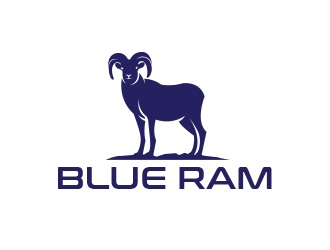 Blue Ram logo design by scriotx
