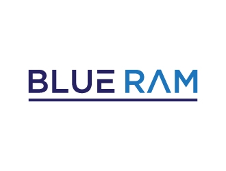 Blue Ram logo design by twomindz