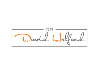Dr David Helfand logo design by Lavina