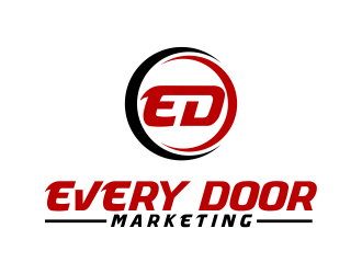 Every Door Marketing logo design by done