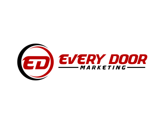 Every Door Marketing logo design by done