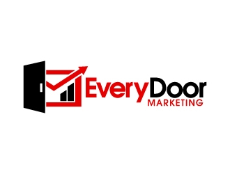 Every Door Marketing logo design by jaize