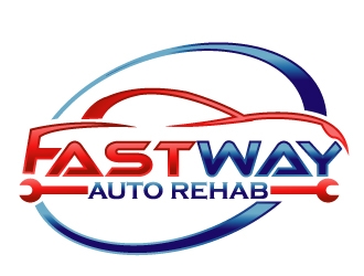 Fastway Auto Rehab logo design by PMG