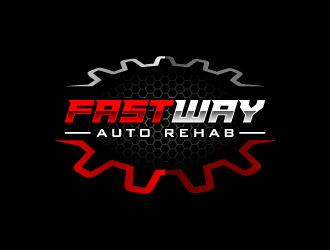 Fastway Auto Rehab logo design by pencilhand
