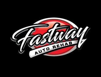 Fastway Auto Rehab logo design by sanworks