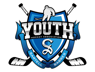 Sartell Youth Hockey Association logo design by Cekot_Art
