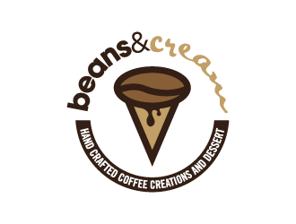 Beans & Cream logo design by torresace