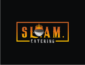 SL.AM. Catering logo design by bricton