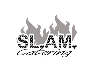 SL.AM. Catering logo design by bougalla005
